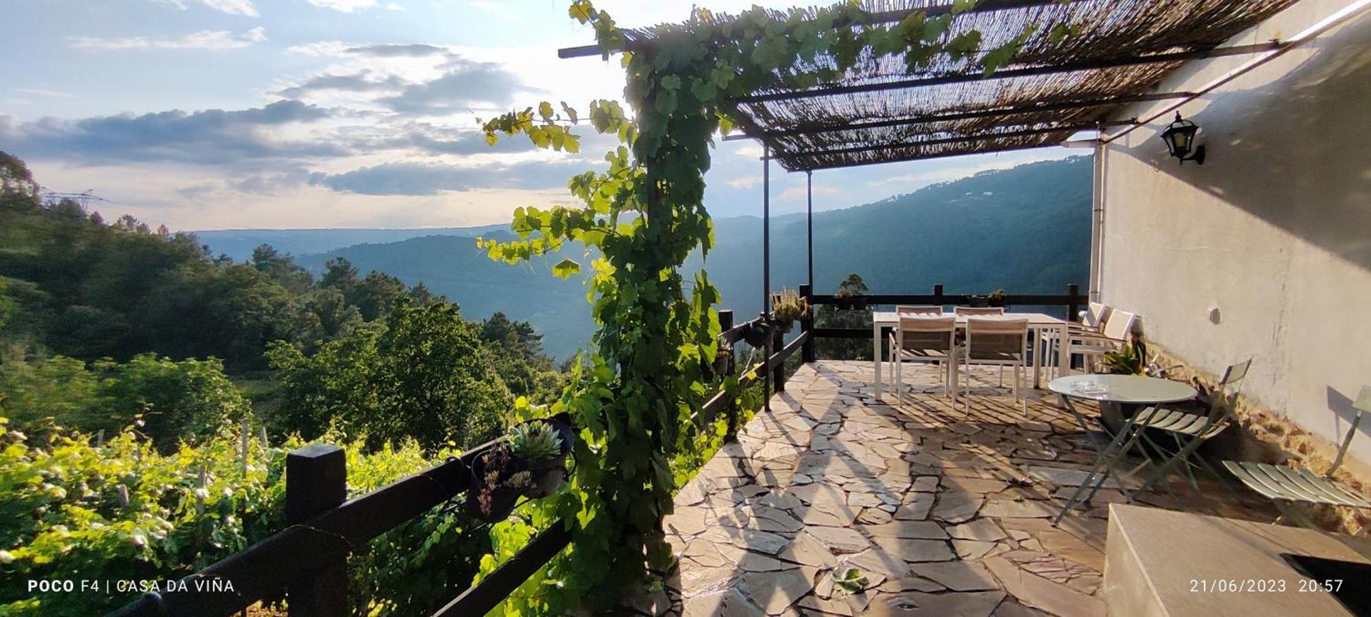 הוילה Nogueira De Ramuin Casa Da Vina - Ribeira Sacra מראה חיצוני תמונה